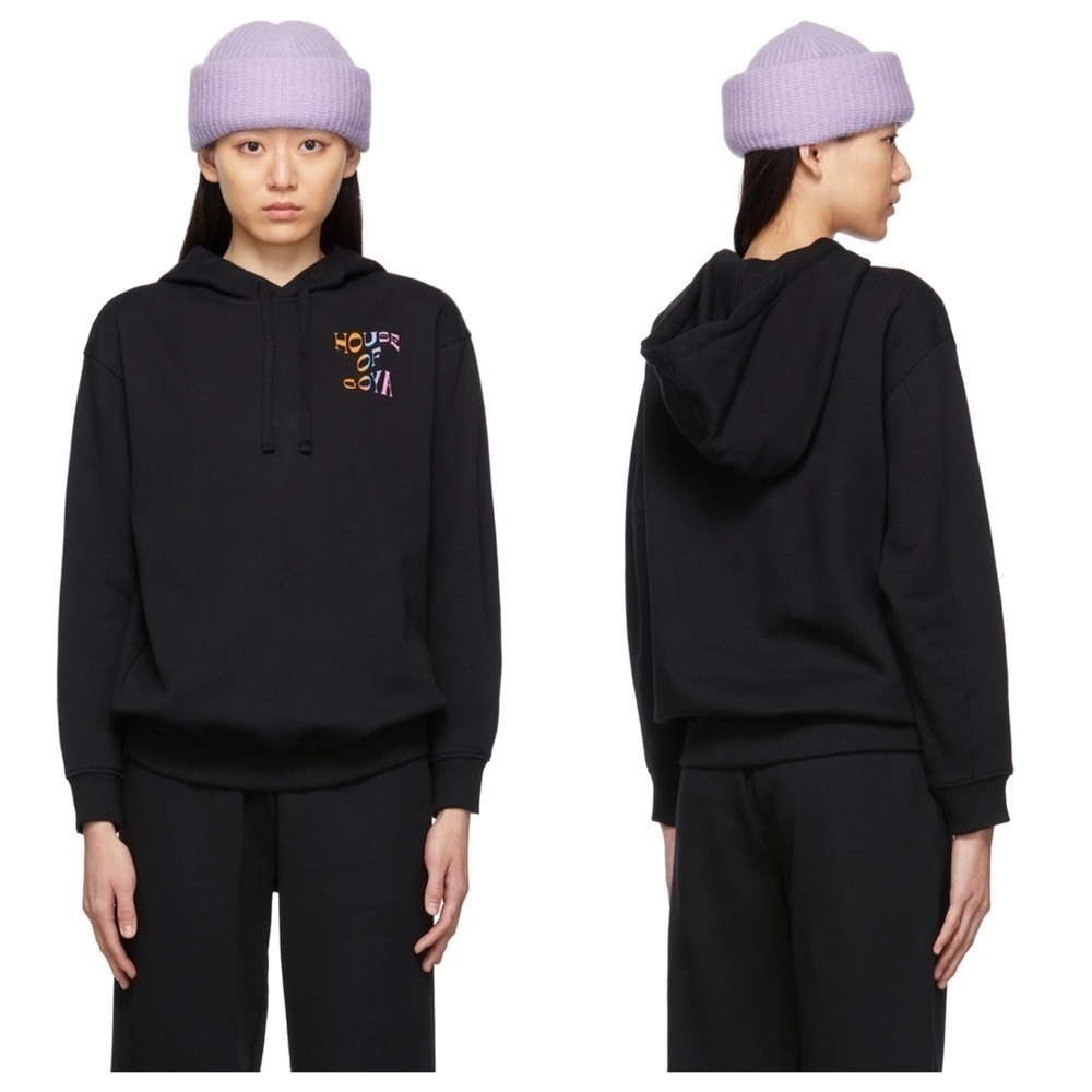 Stine Goya Adrisa‎ Hoodie House of Goya Black Sweatshirt Size Small